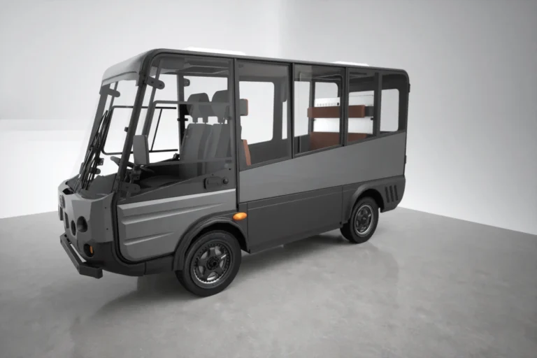 Spykstaal E-minibus