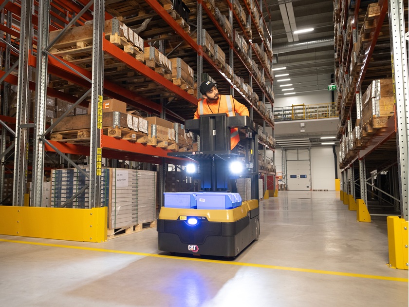 Linx Printing Technologies has invested in two Cat Mini Order Pickers