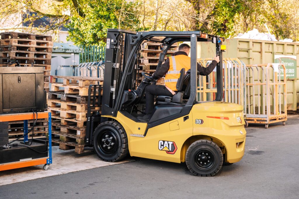 EQ LIne 4 wheel lithium forklift
